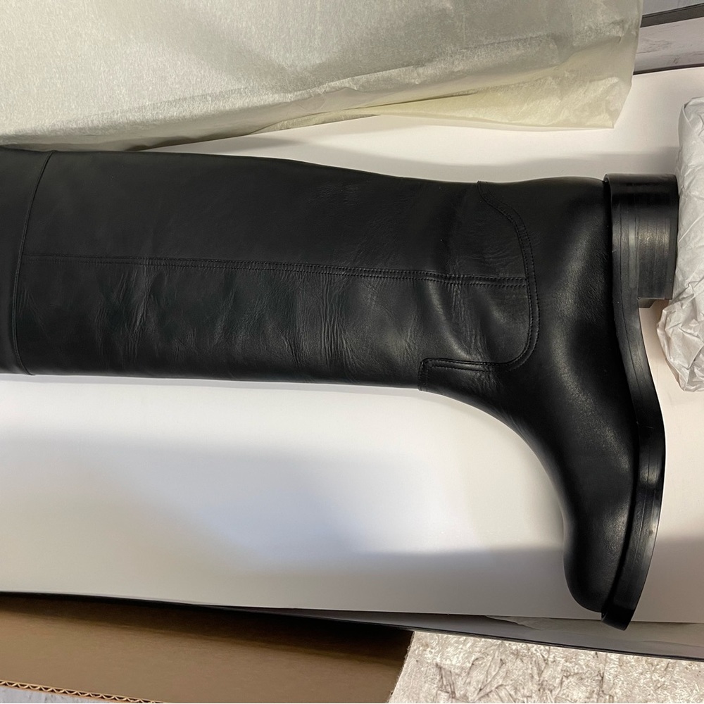 Host Pick NWT J.Crew 100% Italian Leather Over the Knee Boots - Picture 7 of 11